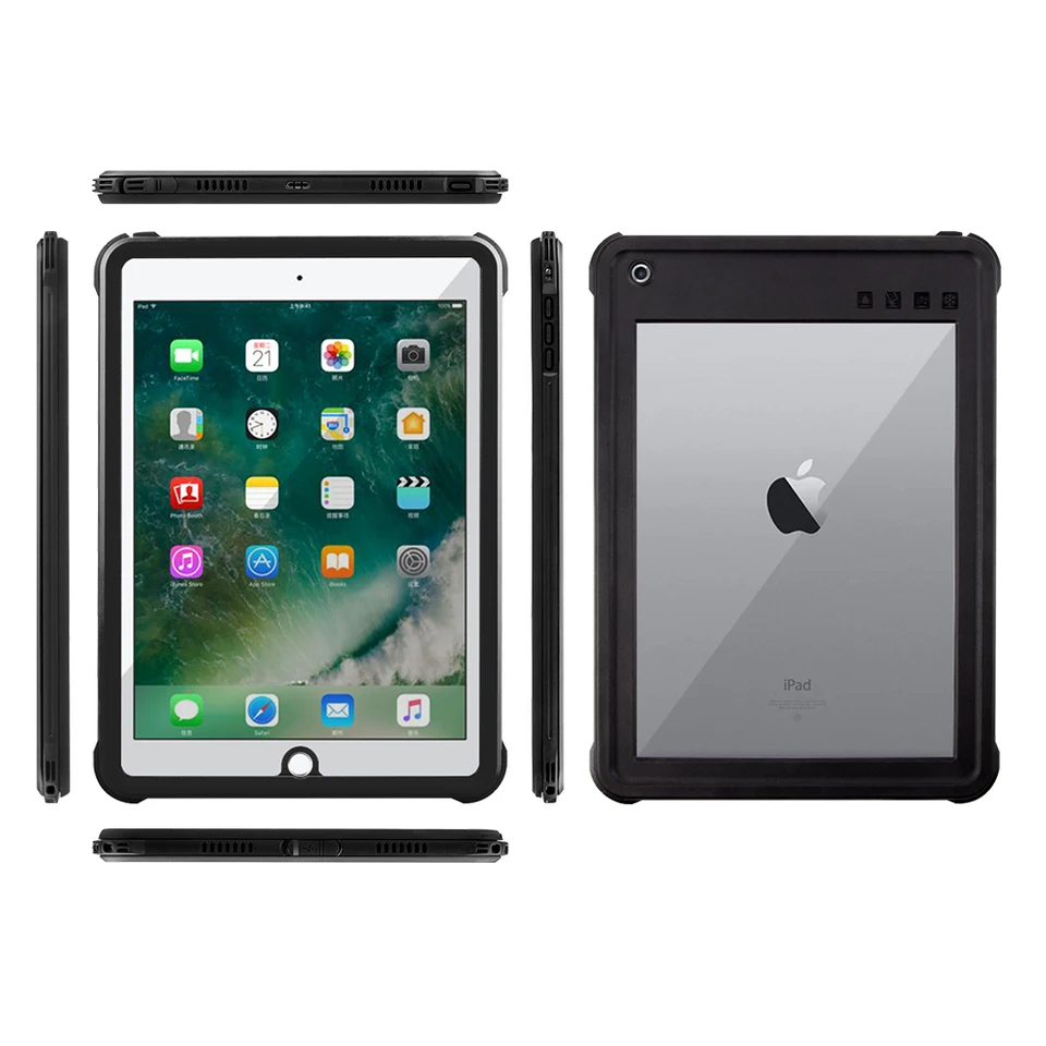 IP68 Waterproof Case Cover for Apple iPad Pro Air