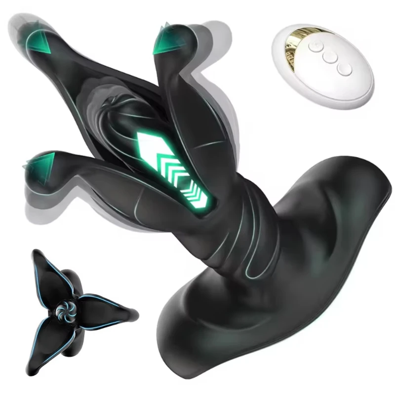 Analvibrator Für Männer Mit Prostatamassage Und Stoßfunktion_voghion.com