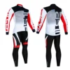 2024 Pro Cycling Jerseys Sets Autumn Riding Long Sleeves Men Cycling Bib Set Bicycle Clothing Spring MBT Breathable Bike Clothes 3