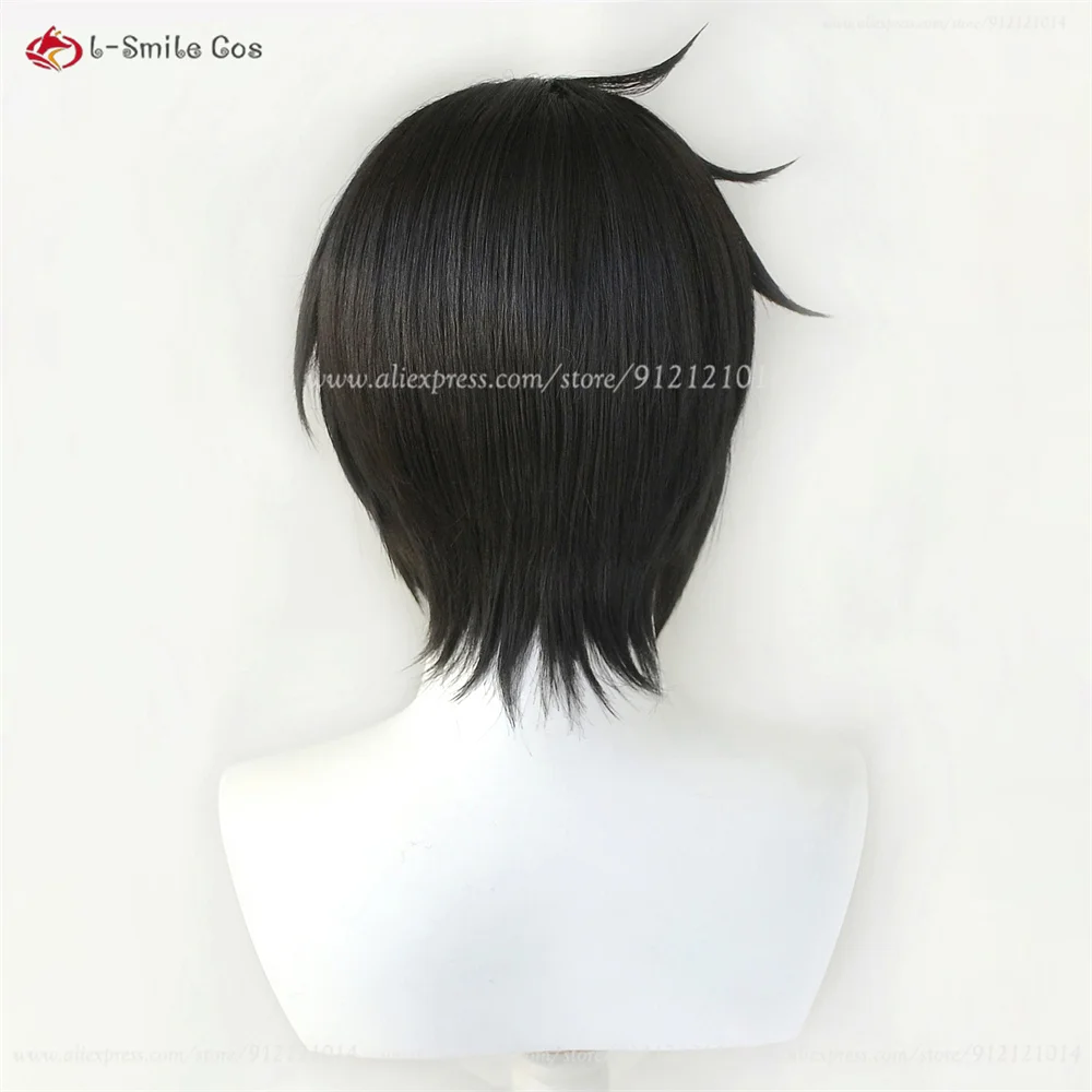 Black Butler Anime Cosplay Perücke – Ciel Phantomhive, Sebastian, Grell, Undertaker, Alois – Hitzebeständig 12