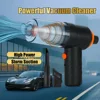 Mini Car Vacuum Cleaner Cordless Powerful Wireless Car Cleaner HandHeld Portable Vacuum Cleaner Cleaning Machine 1