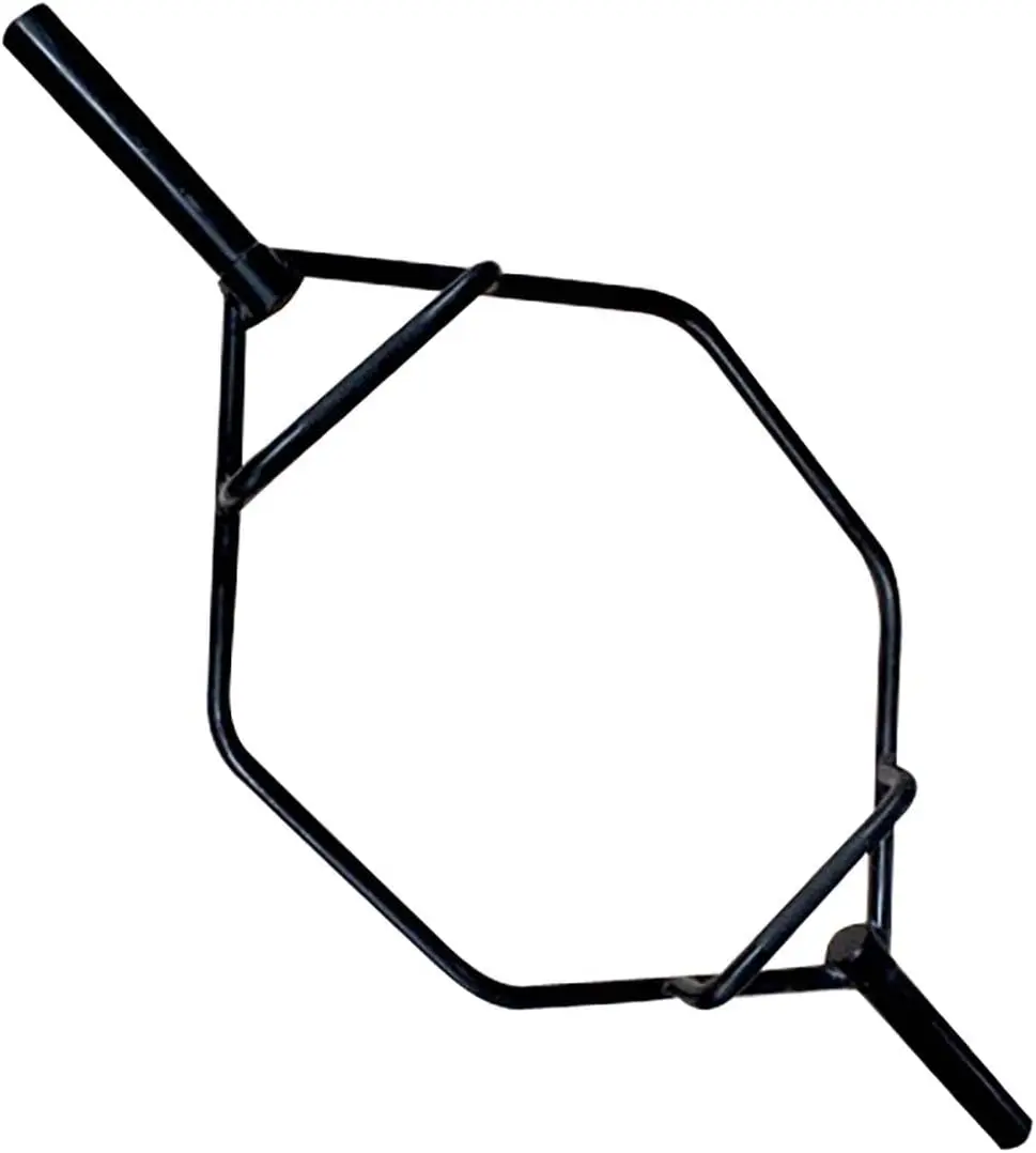 

Trap Bar, Shrug Bar, High Hex Bar with Raised Grips, Black (New Version) (OBIS-88HB)