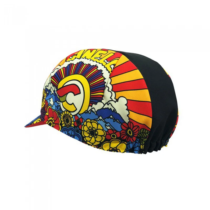 New Classical Sport Cycling Caps Black Yellow And Red Men And Women Breathable Quick-Drying Bicycle Hat 3