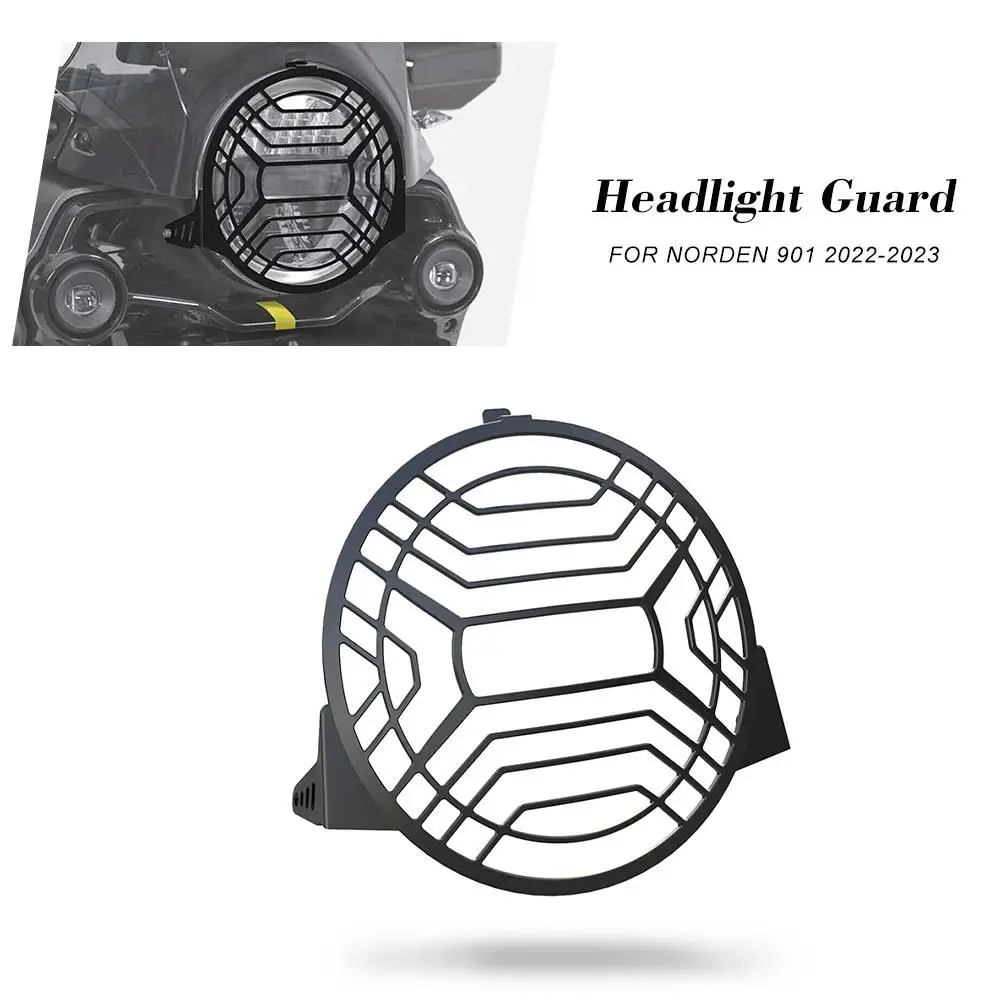

Motorcycle Accessories For Husqvarna Norden 901 2022 2023 Headlight Protector Grille Grill Guard Cover Head light Protection