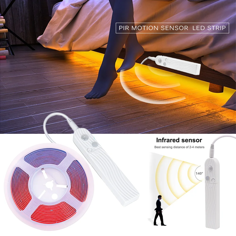 Samsion COB LED Strip Light 5V USB Powered 3.3FT/1M Samsion COB LED Strip Light 5V USB Powered 3.3FT/1M