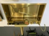 TikTok Trend Gold Smart Digital Display Emitting Diode Double Waterfall Rainfall Faucet Honeycomb Nano Ceramic Kitchen Sin 6