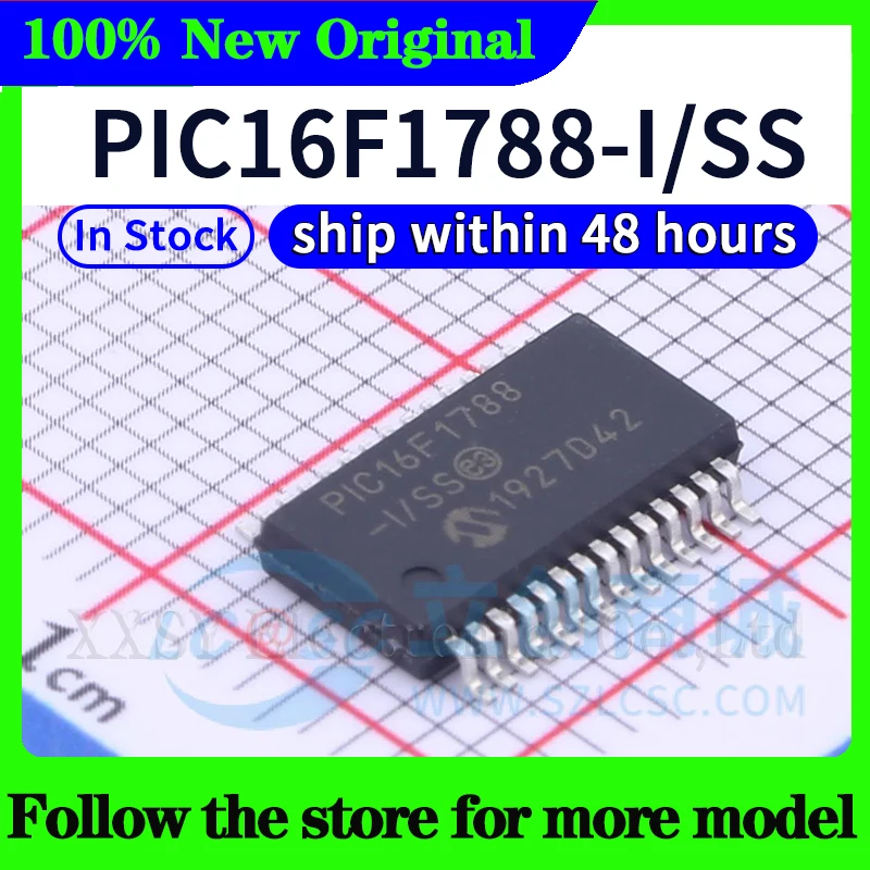 PIC16F1936-I/SS PIC16F1933-I/SS PIC16F1788-I/SS PIC16F1786-I/SS PIC16F1783-I/SS PIC16F1516-I/SS PIC16F1513-I/S