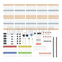 211pcs New Electronics Components Basic Starter Kit for Arduino UNO MEGA2560 Raspberry Pi with LED Buzzer Capacitor Resistor - Image 2
