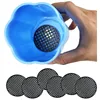 20PCS Flower Pot Hole Mesh Pad Round Bonsai Planter Bottom Grid Mat Drainage Netting Plant Ventilation Trays Garden Supplies 4