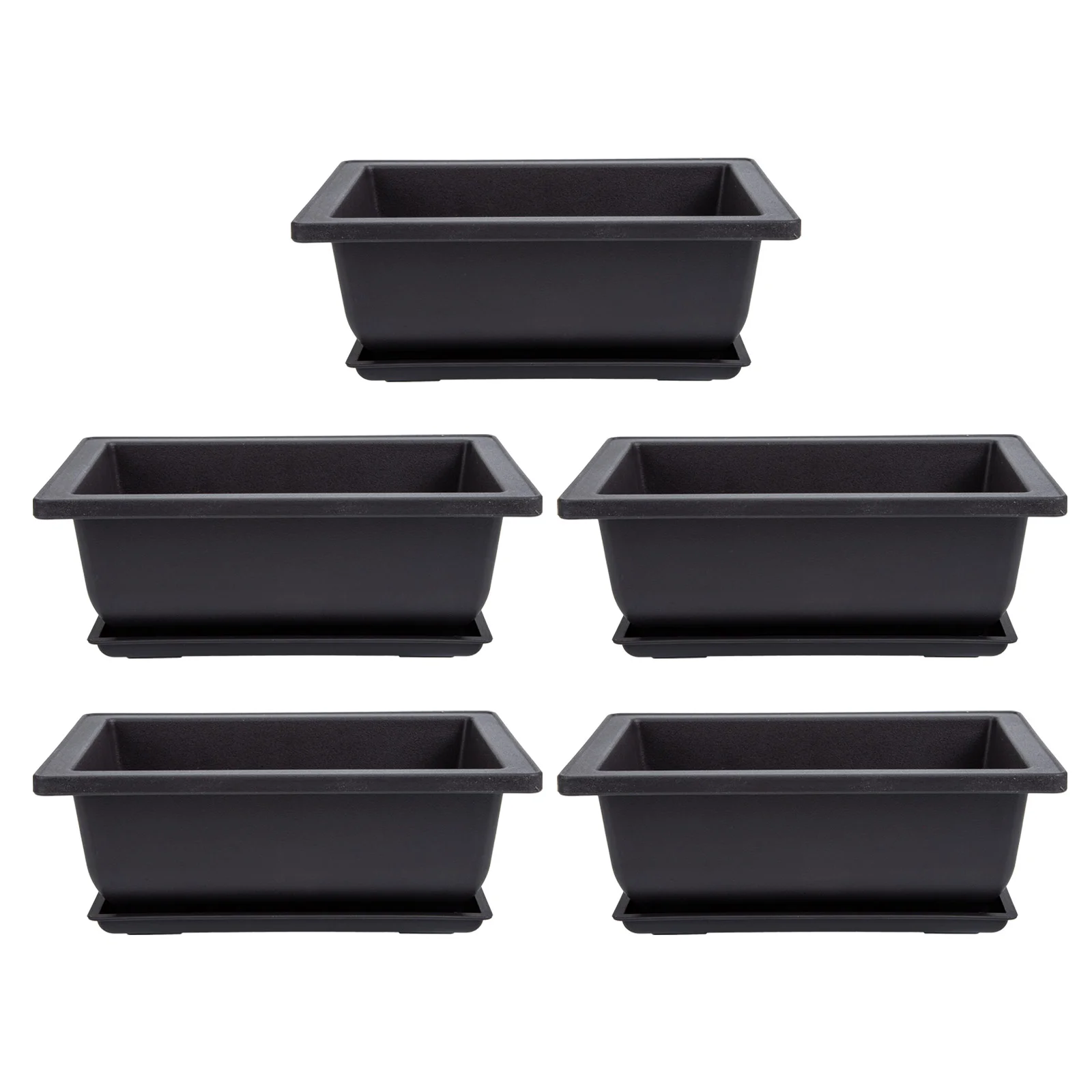 

Pots Flowerpots Imitation Succulent Plants Pots Plastic Bonsai Pots Outdoor Garden Landscape Potted Square Trays