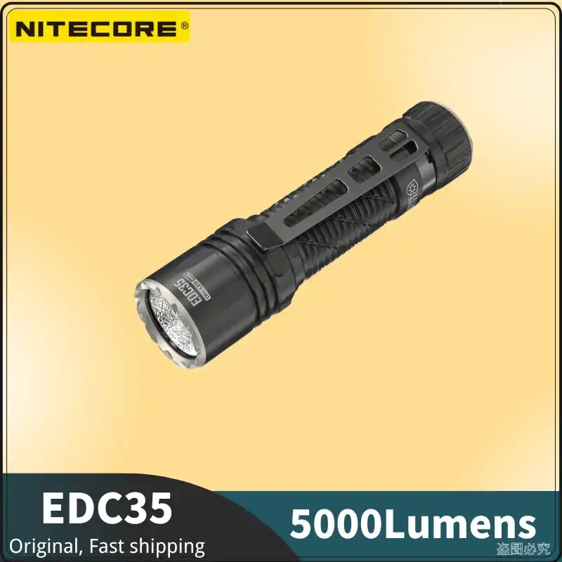 Nitecore EDC35 5000Lumens LED Flashlight NiteLab UHi 40 MAX