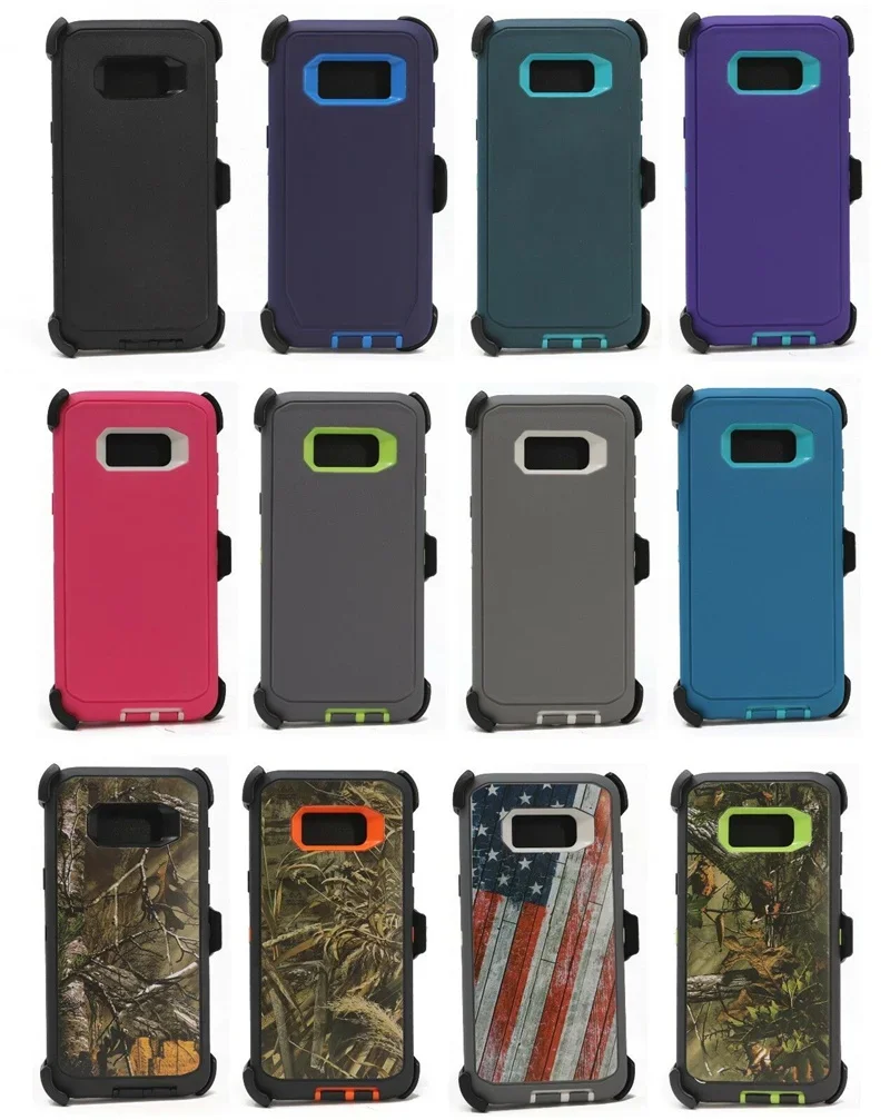 

Armor Series Defend Case for Samsung Galaxy S8 S9 S10 Plus S10E Cover ShockProof Aqua Coque And Belt Clip S24 S23 Ultra S22 S21