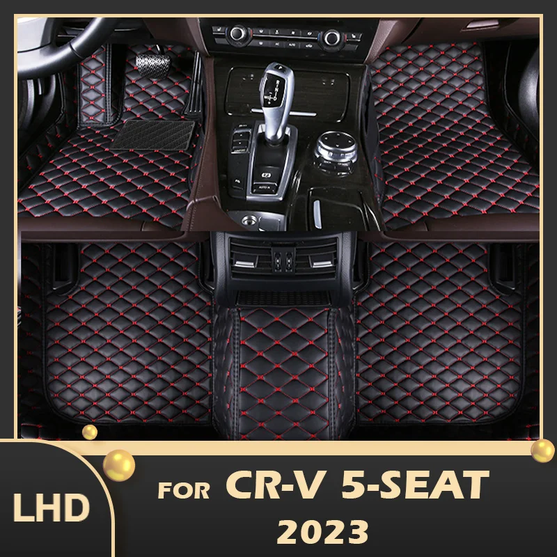 

MIDOON Car floor mats for CR-V 5-seat 2023 Custom auto foot Pads automobile carpet cover