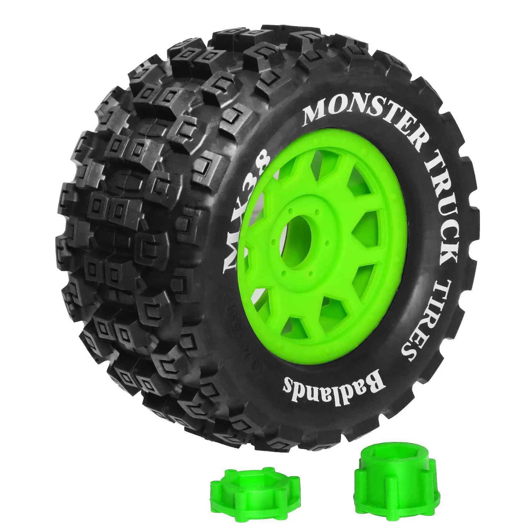 1/8 モントラタイヤホイール 17ミリ◆hpi サベージ モンスタートラック等 モンスターホイール170mm,155mm,150mm,17mm,1/8 x TRX-4 mm