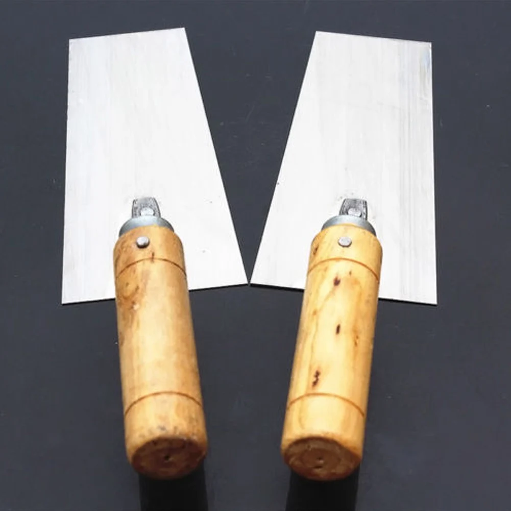Concrete Trowel 1Pcs Large Size Cement Float Margin Bucket Stainless Steel Finishing Spatula Construction Tools