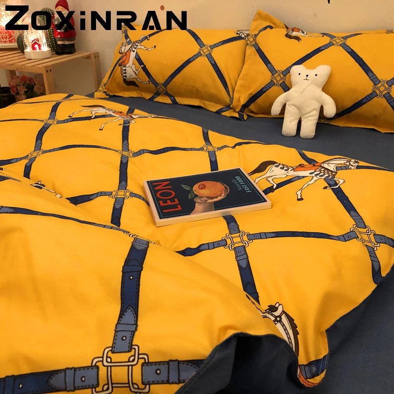 Colchas para cama doble de 200x200, juego de sábanas, edredón, ropa de 220x240|Juegos de cama| AliExpress
