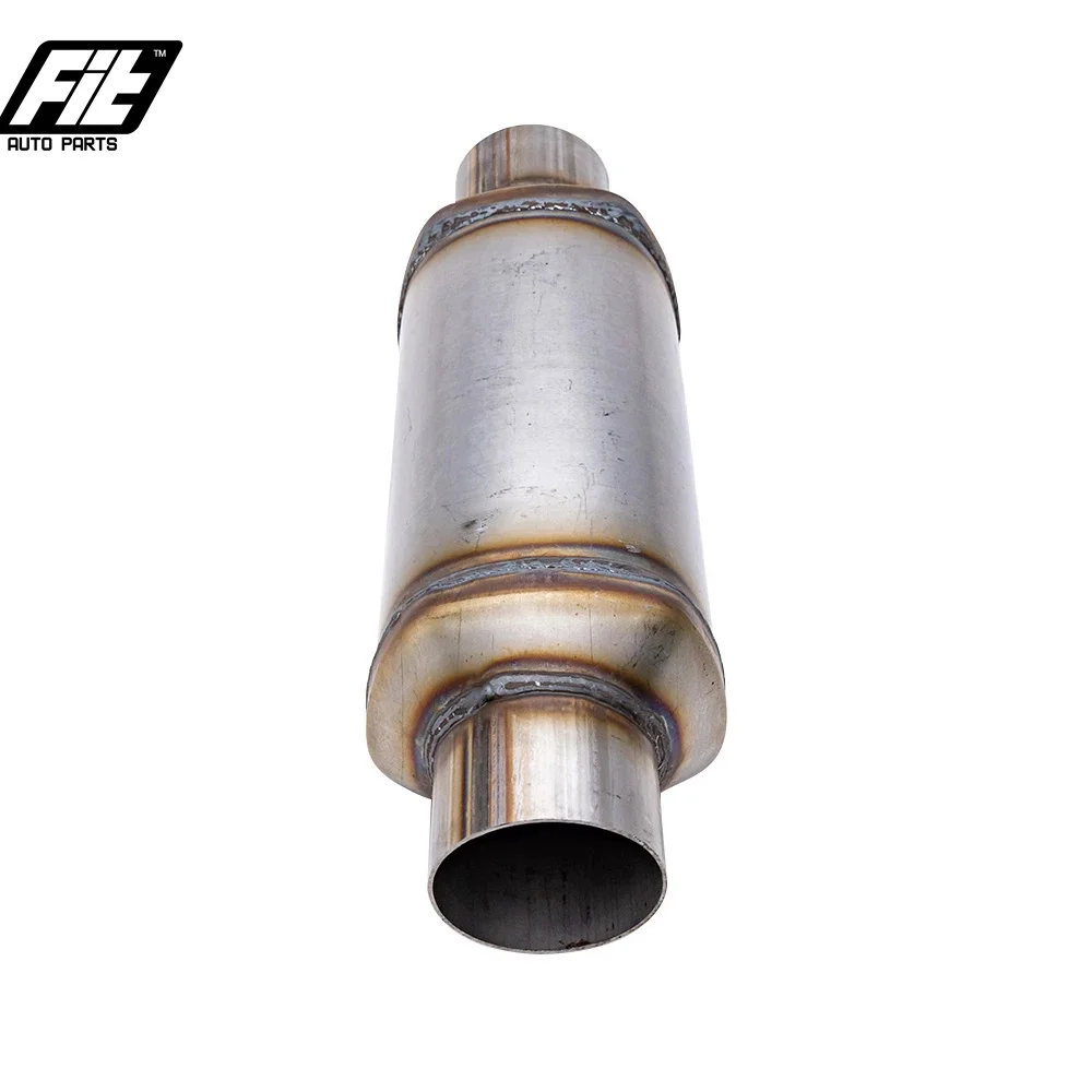 Resonador De Escape Amonsee Acero Inoxidable 2.5 pulgadas Entrada 3.5 pulgadas Salida | en línea