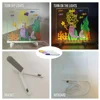 LED light up acrylic message board Erasable USB Children's Drawing Board CIY for Birthday Gifts Bar Advertising Boards 6