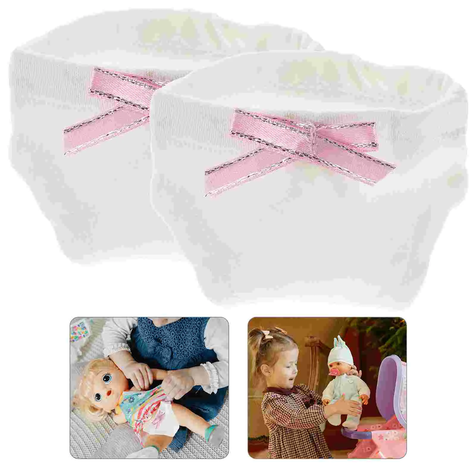 

2Pcs Decorative Props Underpants Cloth Panties Accessories (Random Style)