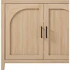 Modern 70" Reeded Sideboard, Credenza with Doors for Dining Room, Media and Game Storage, Buffet Cabinet with Cord Management 4