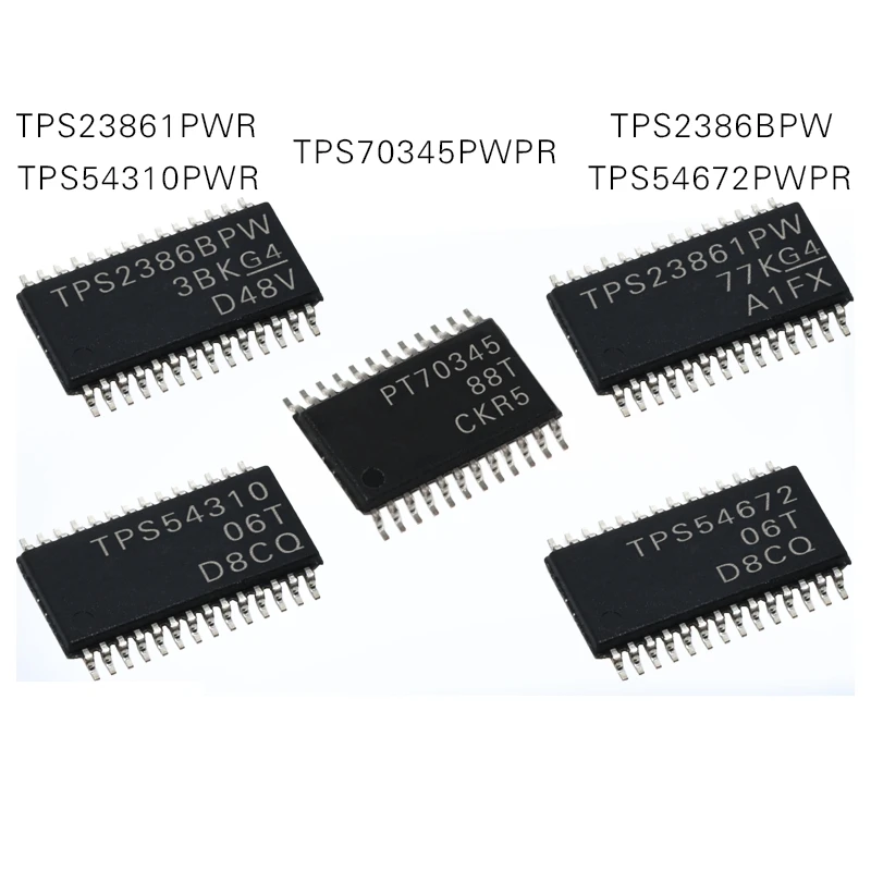 1PCS TPS70345/TPS54672PWPR TPS23861/TPS54310PWR TPS2386BPW