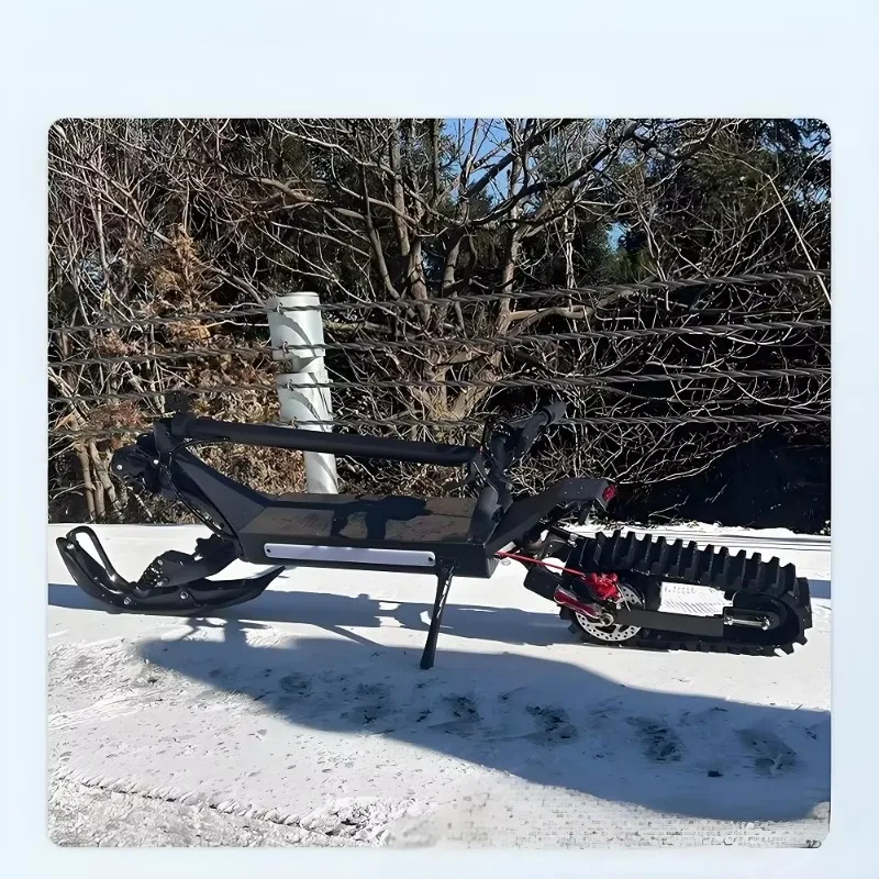 USA Stock Warehouse World First 3-in-1 Electric Scooter Waterproof 30ah Electric Snow Sled Ski Scooter Hot In Europe US