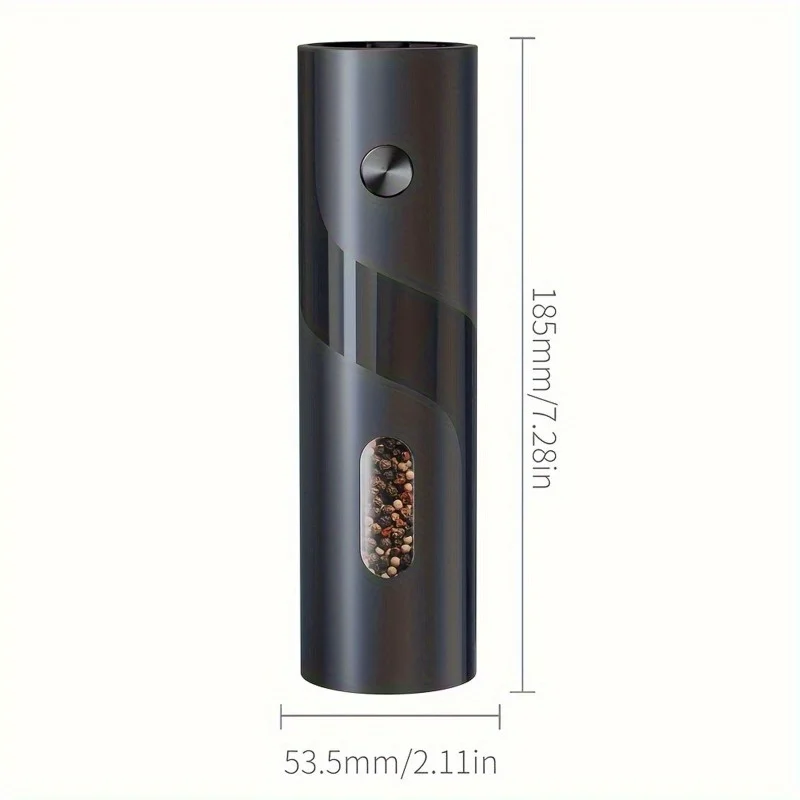 Electric Pepper Grinder – Adjustable Grind Settings with Stylish Modern Design 3