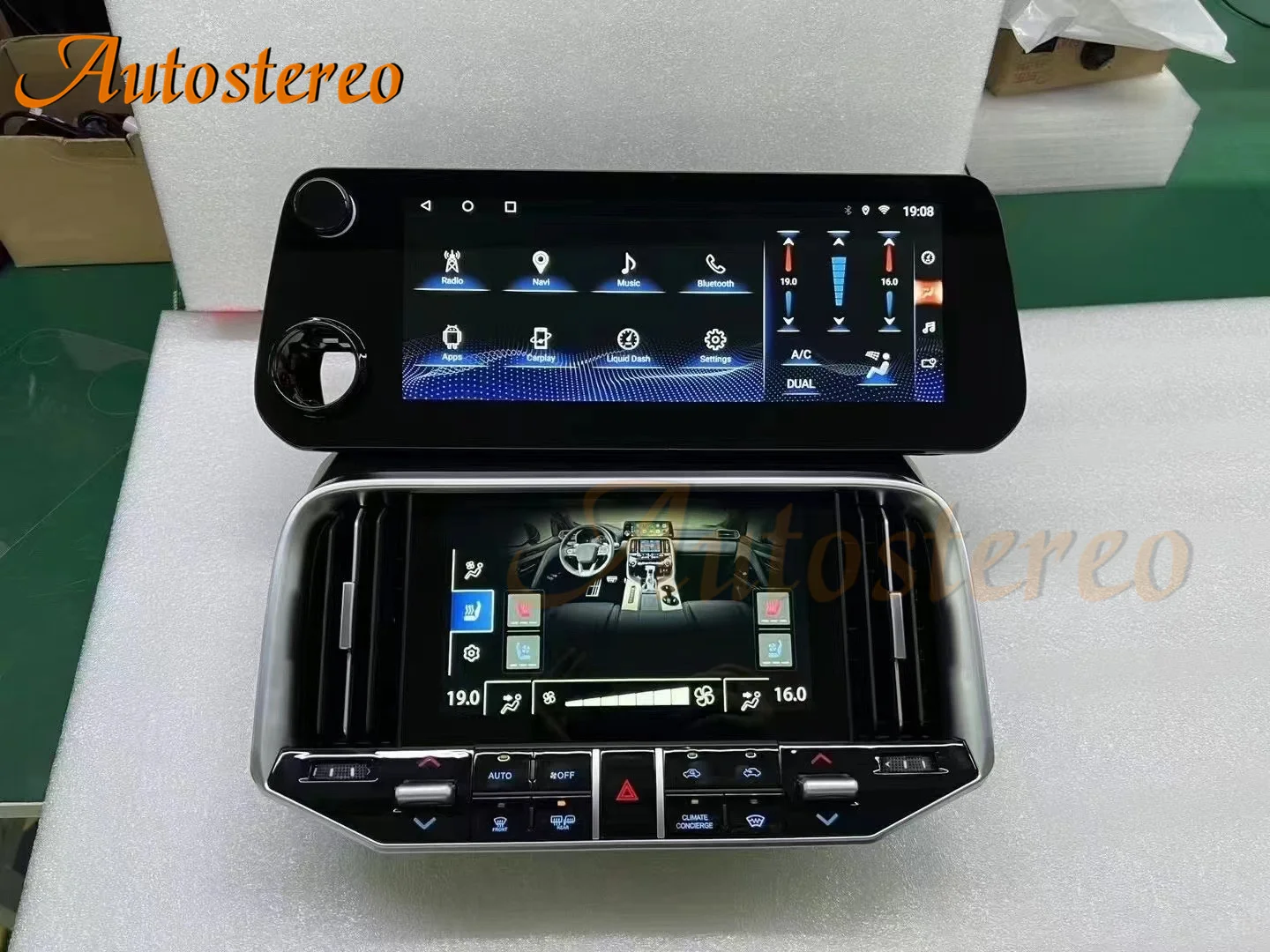 

For Toyota Land Cruiser LC300 2008-2015 Upgrade To Lexus LX600 Android Auto Radio Car GPS Navigation Multimedia Player Head Unit