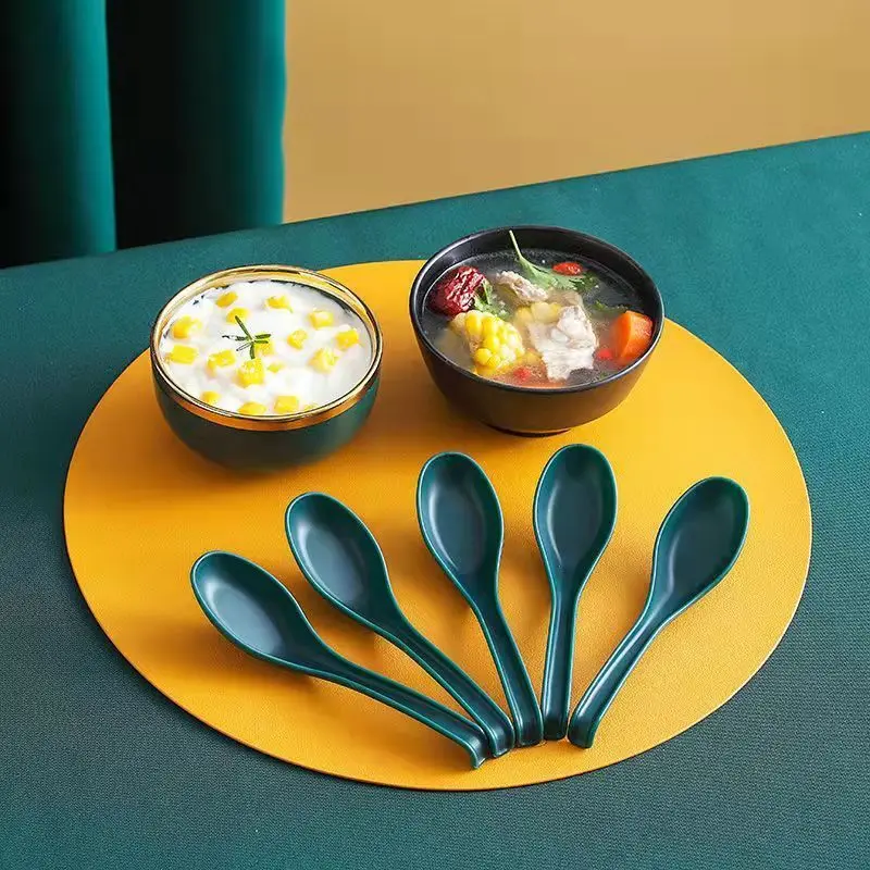 PP Soup Spoons Japanese Rice Spoons Ramen Wonton Dumpling japanese