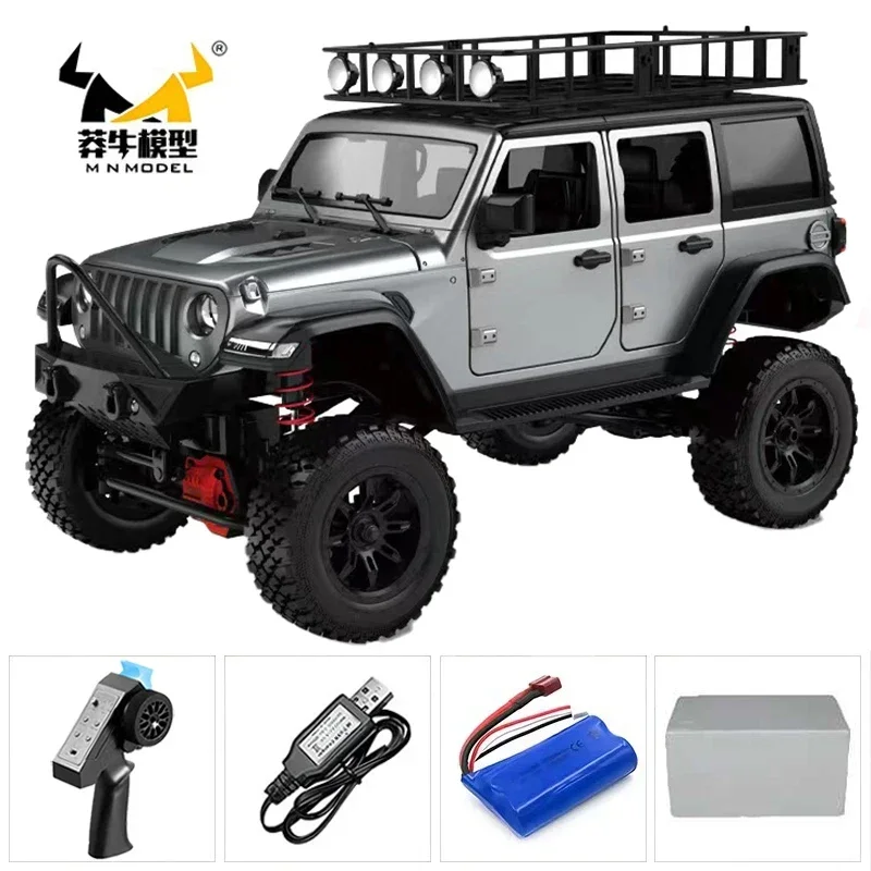 MN MN82S 1:12 레트로 RC카, LED 조명 포함, 풀 체중계 시뮬레이션 LC79, 전문 4WD 리모컨 픽업 RC 트럭 모델 장난감