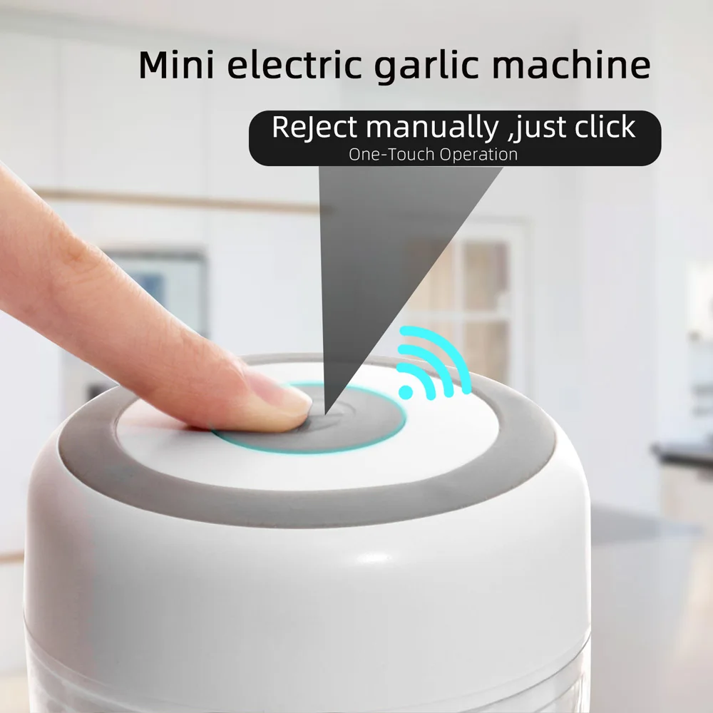 1pc 1set Mini Electric Garlic Crusher, Upgrade Your Kitchen With