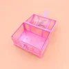 Mini Rose Jewelry Box Girls Jewelry Box with Lock Treasure Chest Shape Storage Case Container for Trinket Gifts Pretend Kids Toy 5