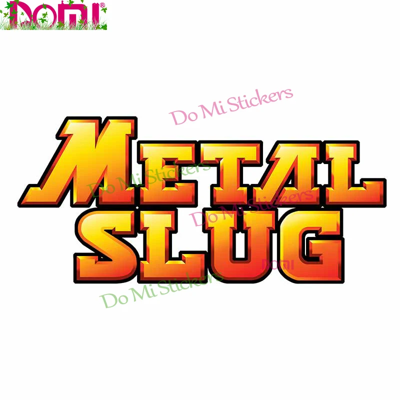 Interessante Metal Slug X Logo Car Styling Adesivi Per Auto Jdm Motocross Racing Laptop Helmet Trunk Wall Vinyl Decal Pvc