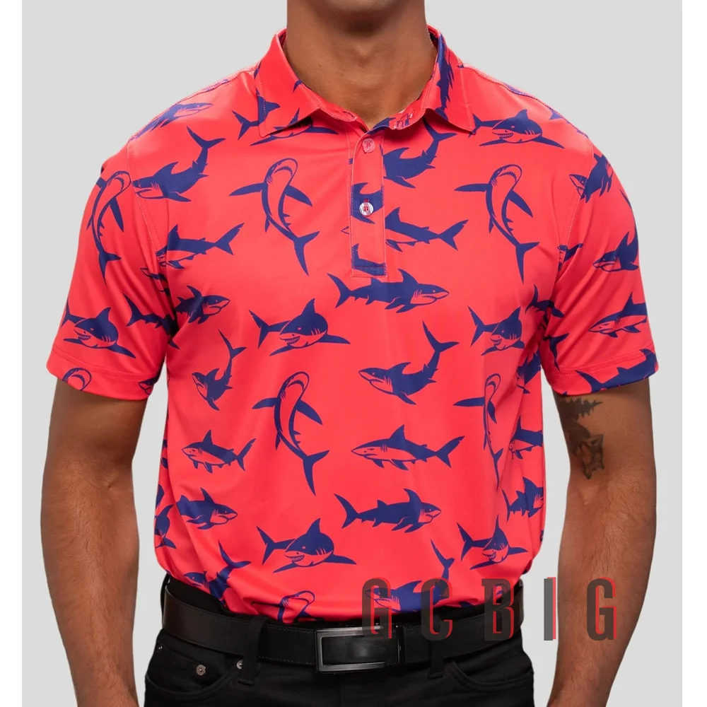 2025 Mens Golf Polo Shirt Mens Casual 100% Polyester Polo Shirt Men Quick Dry F1 Racing Polo Shirt For Men Plus Size Golf shirt 3