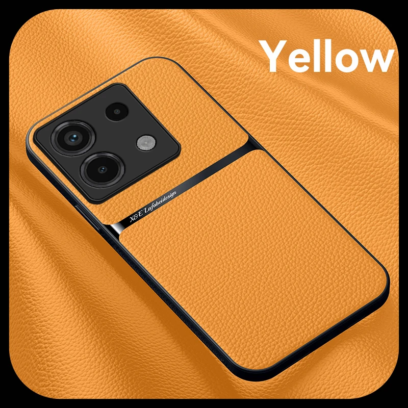 Ultra Thin Leather Magnetic Matte Phone Case – Premium Protection Cover