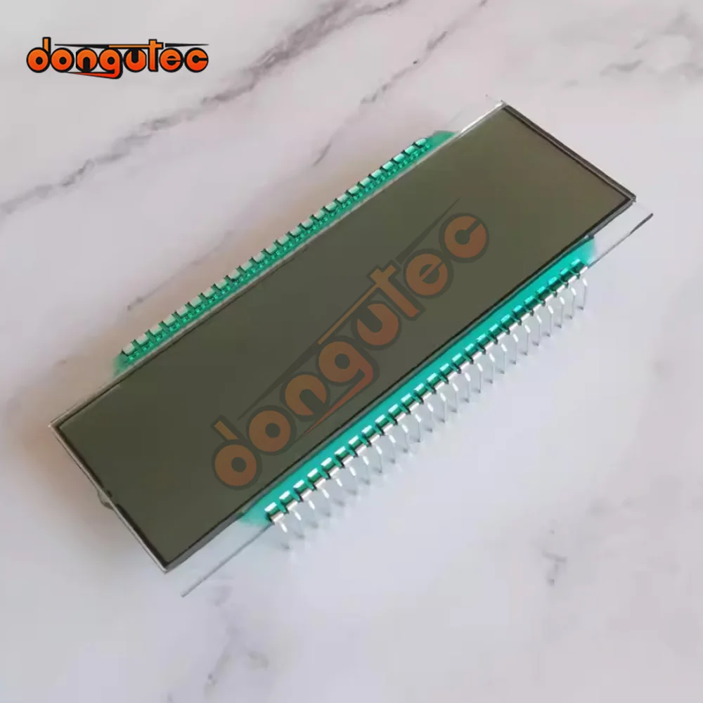 50PIN TN Positive 6-Digits Segment LCD Panel 5.0V White/Yellow/Blue Backlight/No Backlight