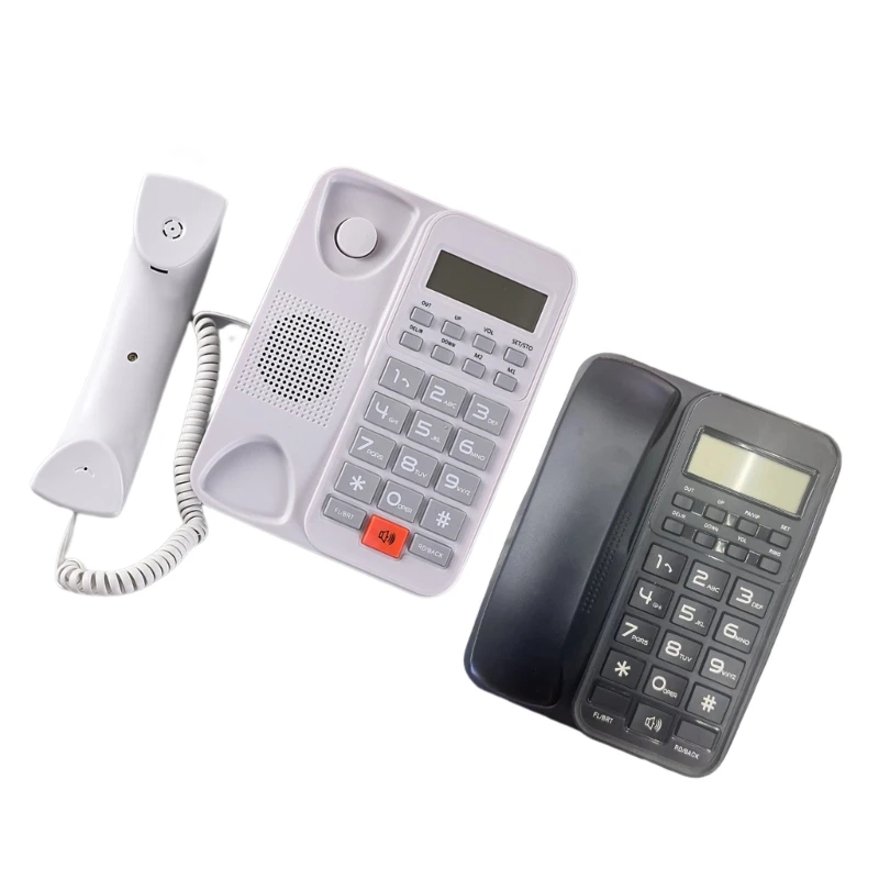 

Corded Landline Phones for Home/Hotel/Office Desk Corded Telephone with Display P9JB