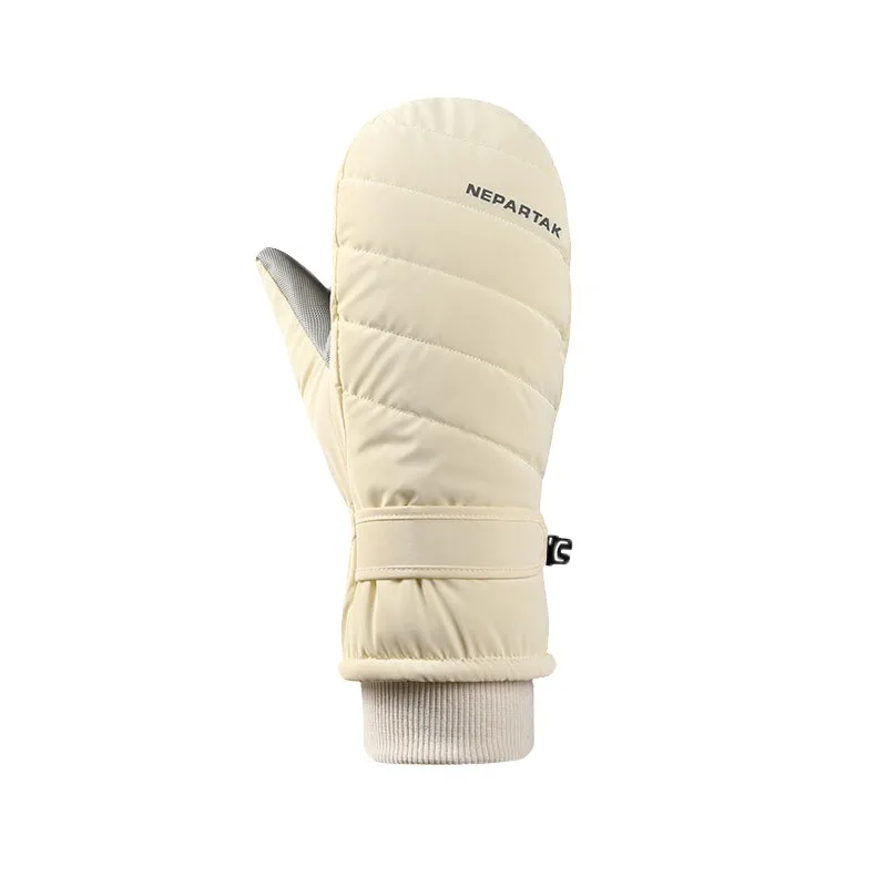 Winter Gloves Women Skiing Snowboarding Can Touch Screen Waterproof Ski Mitten Thermal Fleece Snow Gloves Snowmobile Mittens 3