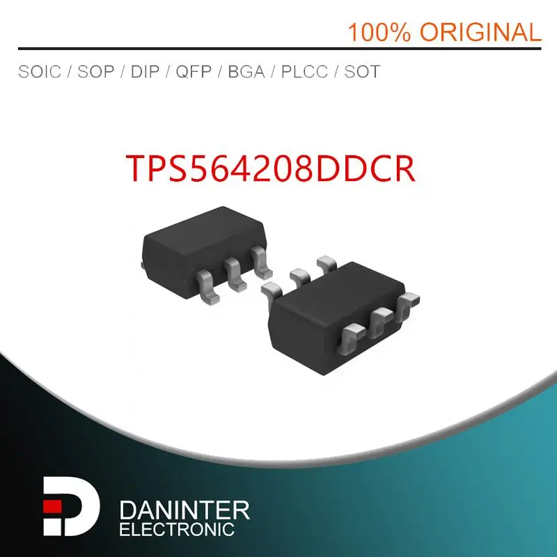

NEW 5PCS/LOT TPS564208DDCR TPS564208 MARKING 4208 SOT23-6