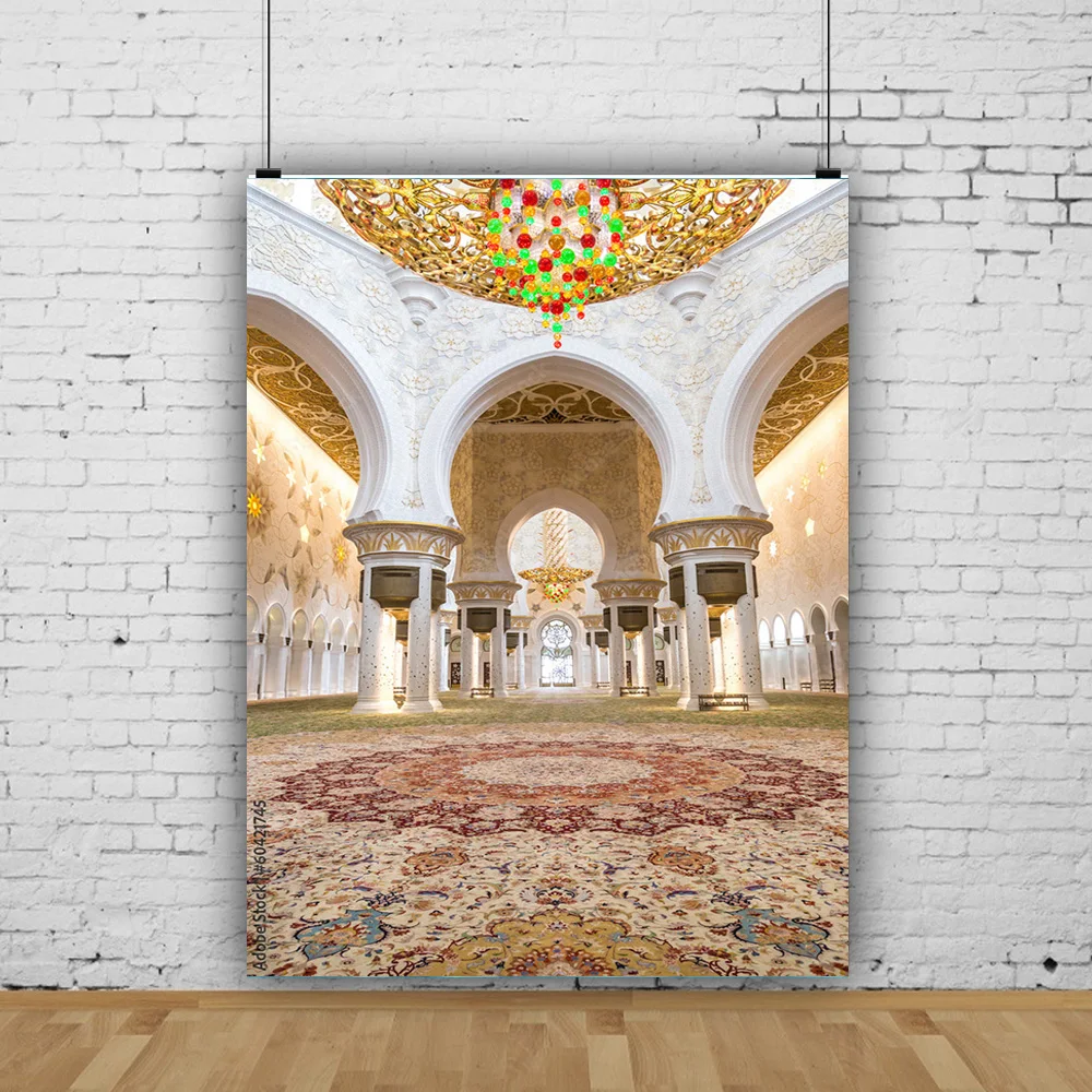 

SHENGYONGBAO Auditorium European Style Church Photography Backdrop Architecture Zagreb Cathedral Photo Studio Background JT-02