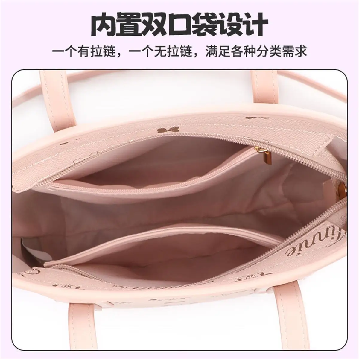 Disney Purses and Handbags Minnie Mouse Tote Bags for Women Large Capacity Kawaii Crossbody Shoulder Bag Anime Case Cute Wallet