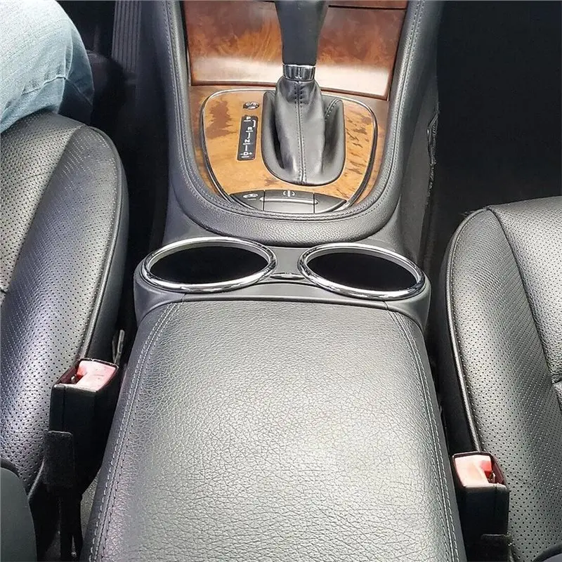 메르세데스 벤츠 W219 CLS550 CLS550 AMG CLS63 AMG 듀얼 컵 홀더 브래킷 2196800414 21968004149051 액세서리