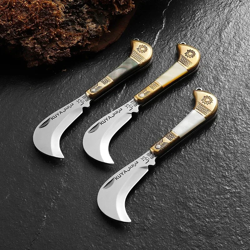 1stainlesssteelfoldingpocketknifeportableEDCfruitknifemulti