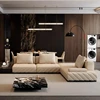 Modern luxury leather L shaped sofa corner living room sofas and seating combination couch comfortable lazy couchs furniture 4