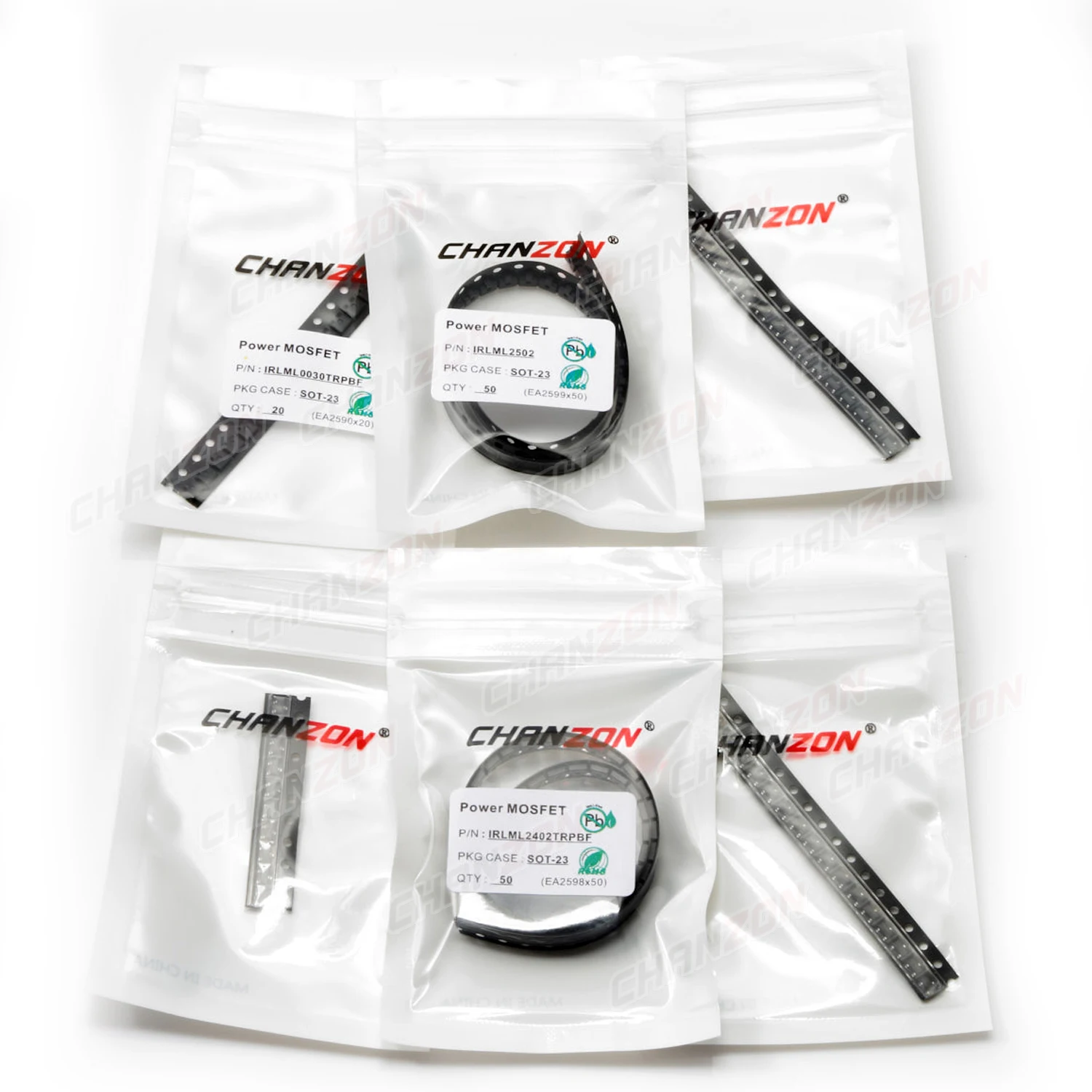 Chanzon 100 Pezzi MMBT5401 SOT-23, Transistor PNP -600 MA SMD, Lotto Da 100 Per Progetti Fai-da-te - 3