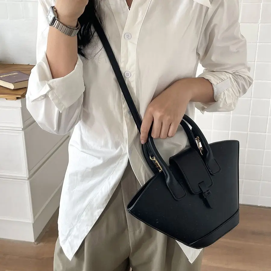 2023 New Fashion Advanced Simple Basket PU Free Shipping  Tote Bags  Crossbody Handbags For Women