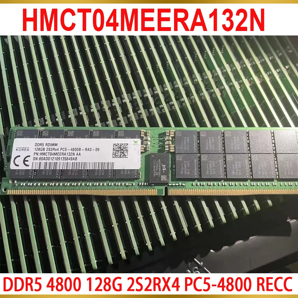 1 Pcs For SK Hynix RAM DDR5 4800 128G 2S2RX4 PC5-4800 RECC 128GB RDIMM Memory HMCT04MEERA132N 3 1 Pcs For SK Hynix RAM DDR5 4800 128G 2S2RX4 PC5-4800 RECC 128GB RDIMM Memory HMCT04MEERA132N