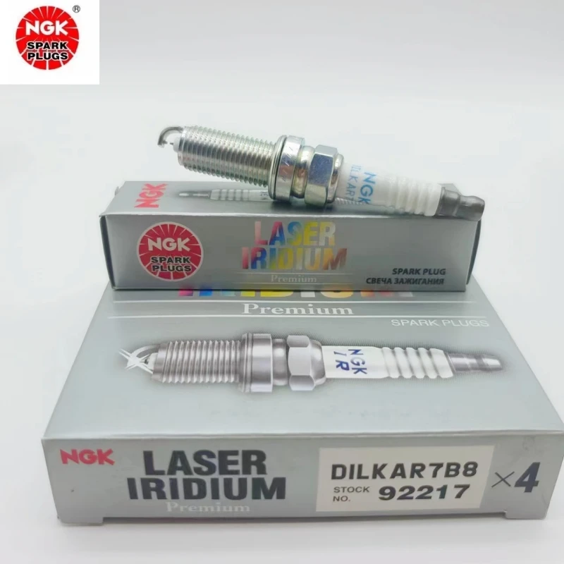 

4Pcs Original NGK DILKAR7B8 92217 Brand New Laser Iridium Platinum Spark Plug For Subaru Forester IMPREZA 2017-2020 XV 2.0L FB20