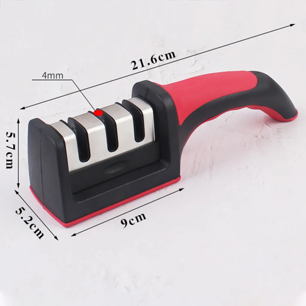 Fantastic Kitchen Knife Sharpeners for Straight and Serrated Knives, 3  Stage Diamond Coated Sharpening Wheel System Sharpeners - AliExpress