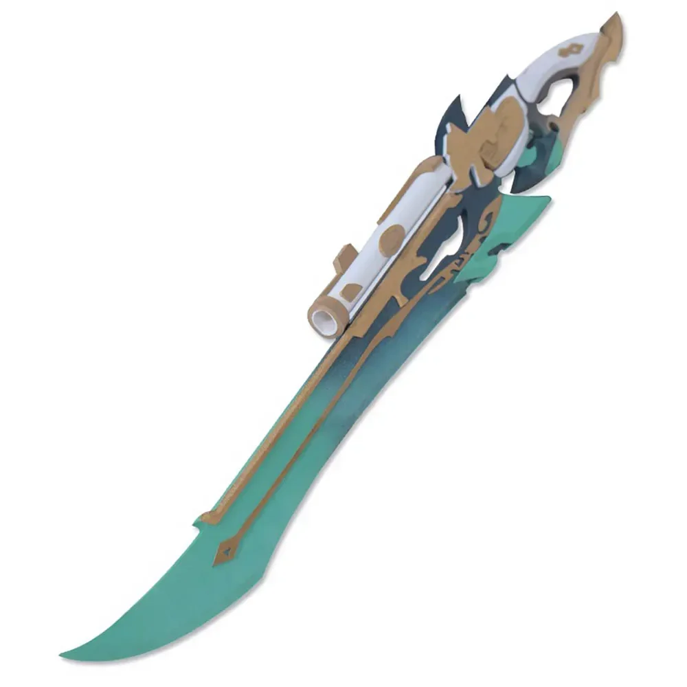 Honkai: Star Rail Feixiao Weapon Cosplay Prop Axe Wood Sword Costume Accessories